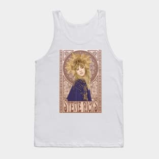 Stevie Nicks Mucha Art Nouveau Tank Top